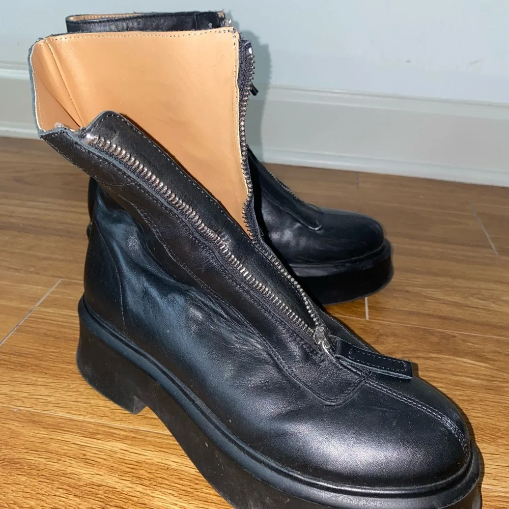 Steve Madden Jones Bootie Women Size 8 Used Color Black - Picture 7 of 9